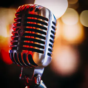 microfono per studio di registrazione